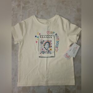 New Girls 4 shirt Notebook and Rainbow Design